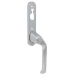 NorDan Scandinavian Cranked Lever Handles With 3 Hole Fixing