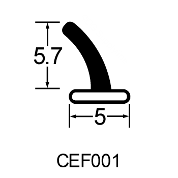 Flipper Gasket 5 5.7 Rigid Foot