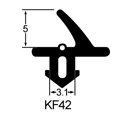 Flipper Gasket 4.5 4mm