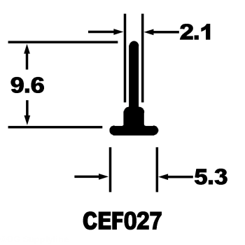 Slim Flipper Gasket 5.3 2.1 9.6